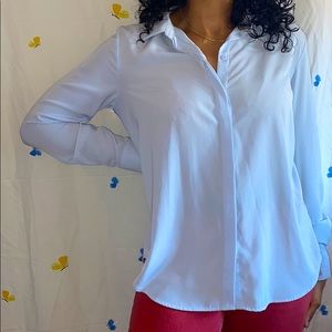 H&M Light Blue Blouse